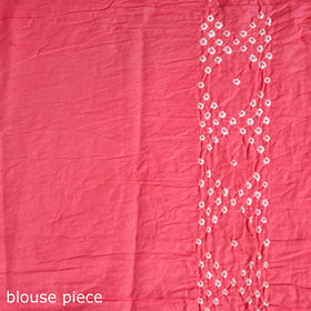 Grey Kutch Tie-Dye Cotton Bandhani Saree