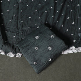 Kutch tie-dye satin cotton bandhani 3pc unstitched dress