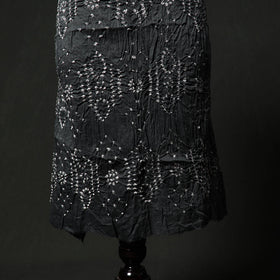Kutch tie-dye satin cotton bandhani 3pc unstitched dress