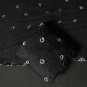 Kutch tie-dye satin cotton bandhani 3pc unstitched dress