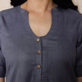  Linen Viscose Plain Kurta