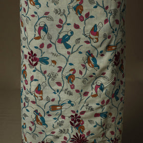 Lucknowi chikankari hand work kalamkari unstitched kurta