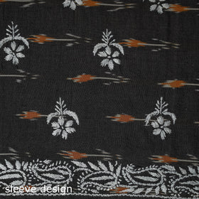 Lucknowi chikankari work pochampally ikat unstitched kurta