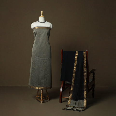 Mangalagiri cotton 3pc unstitched dress material 76