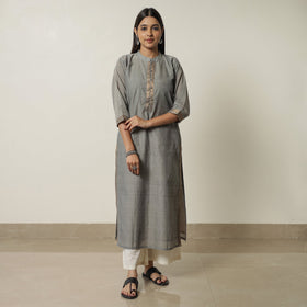  Mangalagiri Handloom Cotton Straight Kurta 32 