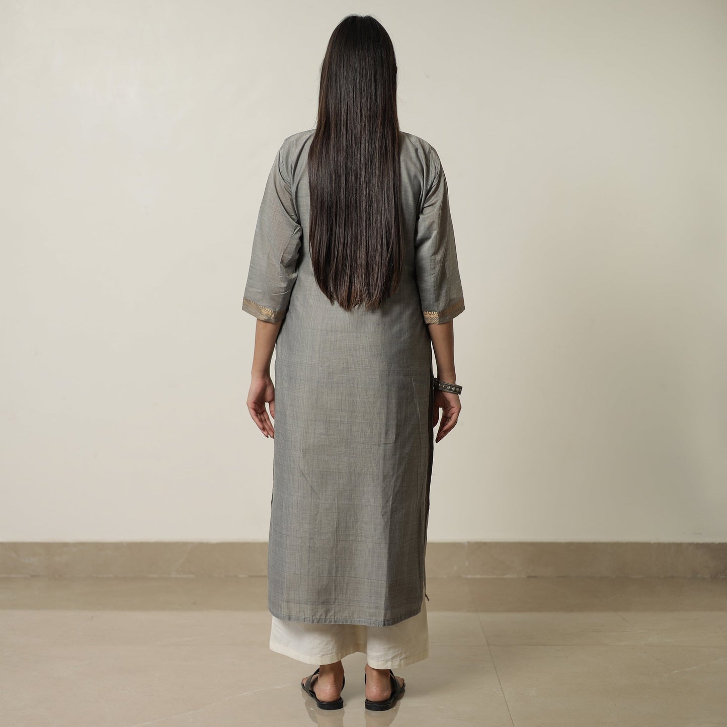  Mangalagiri Handloom Cotton Straight Kurta 32 