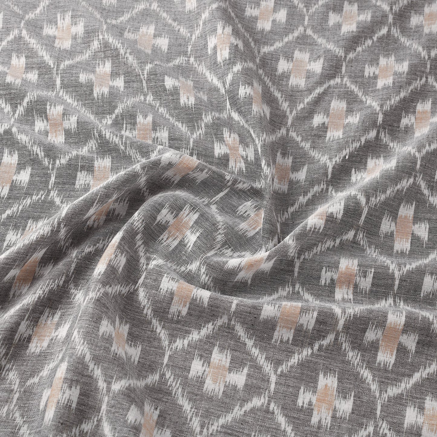 Buy Maniabandha Ikat Weave Handloom Cotton Fabric 22 Online at iTokri.com