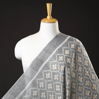 Buy Maniabandha Ikat Weave Handloom Cotton Fabric 22 Online at iTokri.com