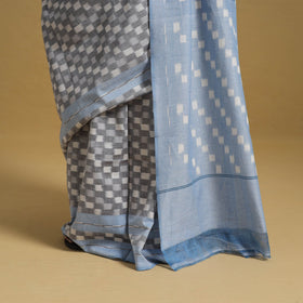 Mercerised Cotton Handloom Pochampally Ikat Saree