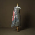 Handloom mercerised cotton pochampally ikat 2pc unstitched