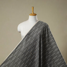 Mercerised cotton pochampally ikat fabric 02 - handcrafted