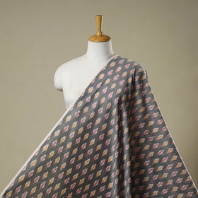 Mercerised cotton pochampally ikat fabric 14 - handcrafted