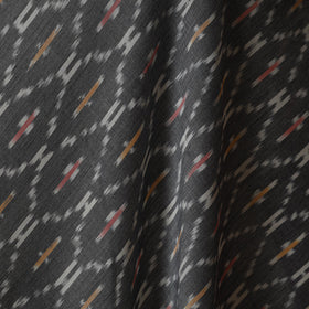 Mercerised cotton pochampally ikat fabric 18 - handcrafted