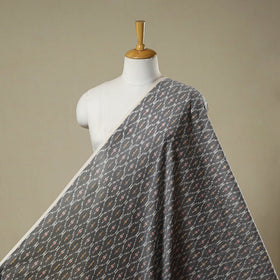 Mercerised cotton pochampally ikat fabric 18 - handcrafted