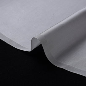 Grey - modal silk plain fabric 12 - handcrafted