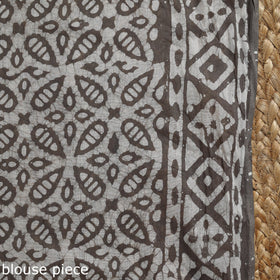 Mul cotton hand batik saree 07 - handcrafted