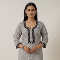  Block Print Mul Cotton Straight Bagh Kurta For Women