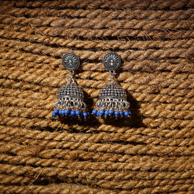  Muskan Handcrafted GS Beaded Jhumki Earrings