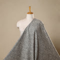 Natural dyed cotton plain grindle fabric 02 - handcrafted