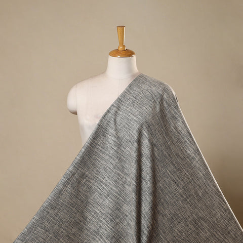 Natural dyed cotton plain grindle fabric 02 - handcrafted