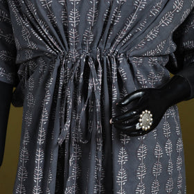 Natural dyed hand akola cotton medium kaftan 76