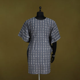 Natural dyed hand akola cotton medium kaftan 76