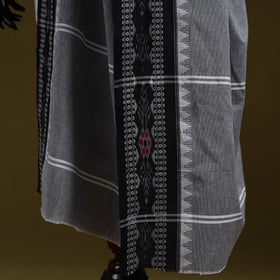Odisha ikat cotton sambalpuri dupatta 01 - handcrafted