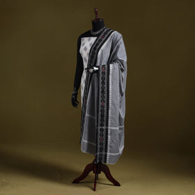 Odisha ikat cotton sambalpuri dupatta 01 - handcrafted