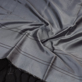 Grey - Original Maheshwari Handloom Silk Stole