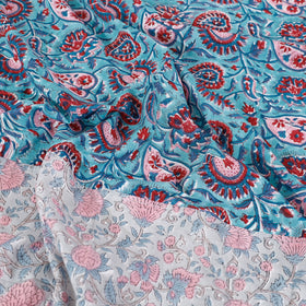 sanganeri double bed cover set