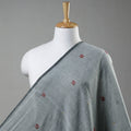 Buy Phulia Jamdani Handloom Pure Cotton Fabric Online at iTokri.com