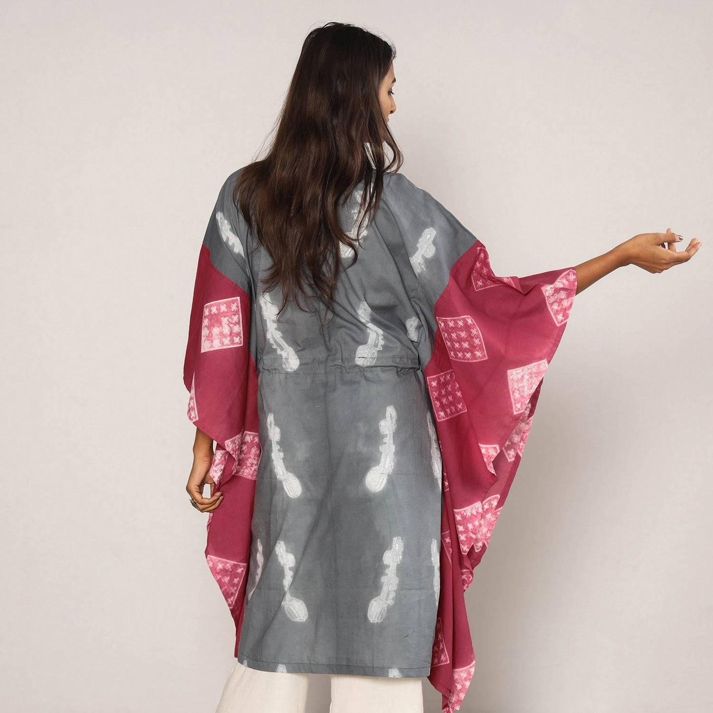  Shibori kaftan