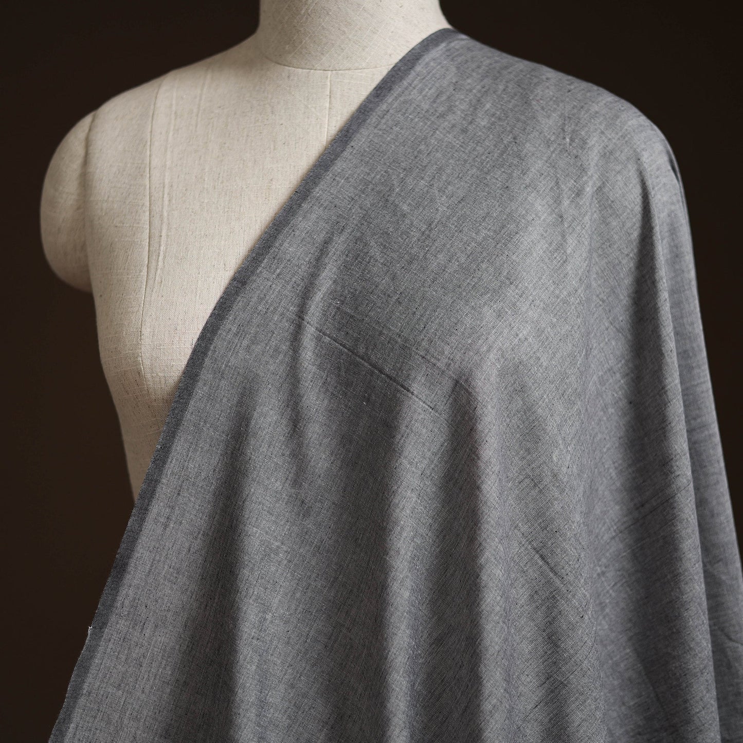 Plain cotton fabric 19 - handcrafted