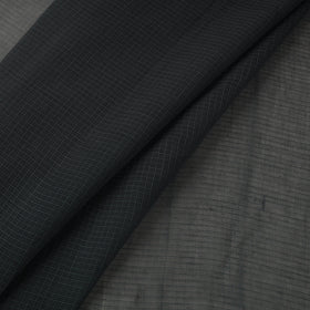 Grey Plain Cotton Kota Doria Fabric 