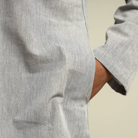 Buy Plain Handloom Cotton Men Short Kurta Online at iTokri.com