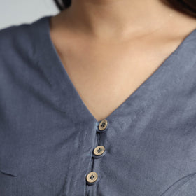 Cotton Stitched Blouse
