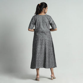 Buy Pochampally Double Ikat Weave Cotton Dress Online l iTokri.com
