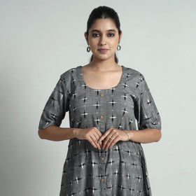 Buy Pochampally Double Ikat Weave Cotton Dress Online l iTokri.com