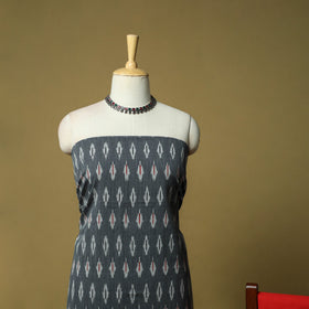 Pochampally ikat 3pc cotton unstitched dress material 52
