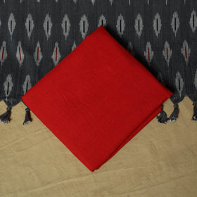 Pochampally ikat 3pc cotton unstitched dress material 52