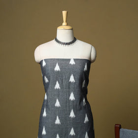 Pochampally ikat handloom cotton 3pc unstitched dress