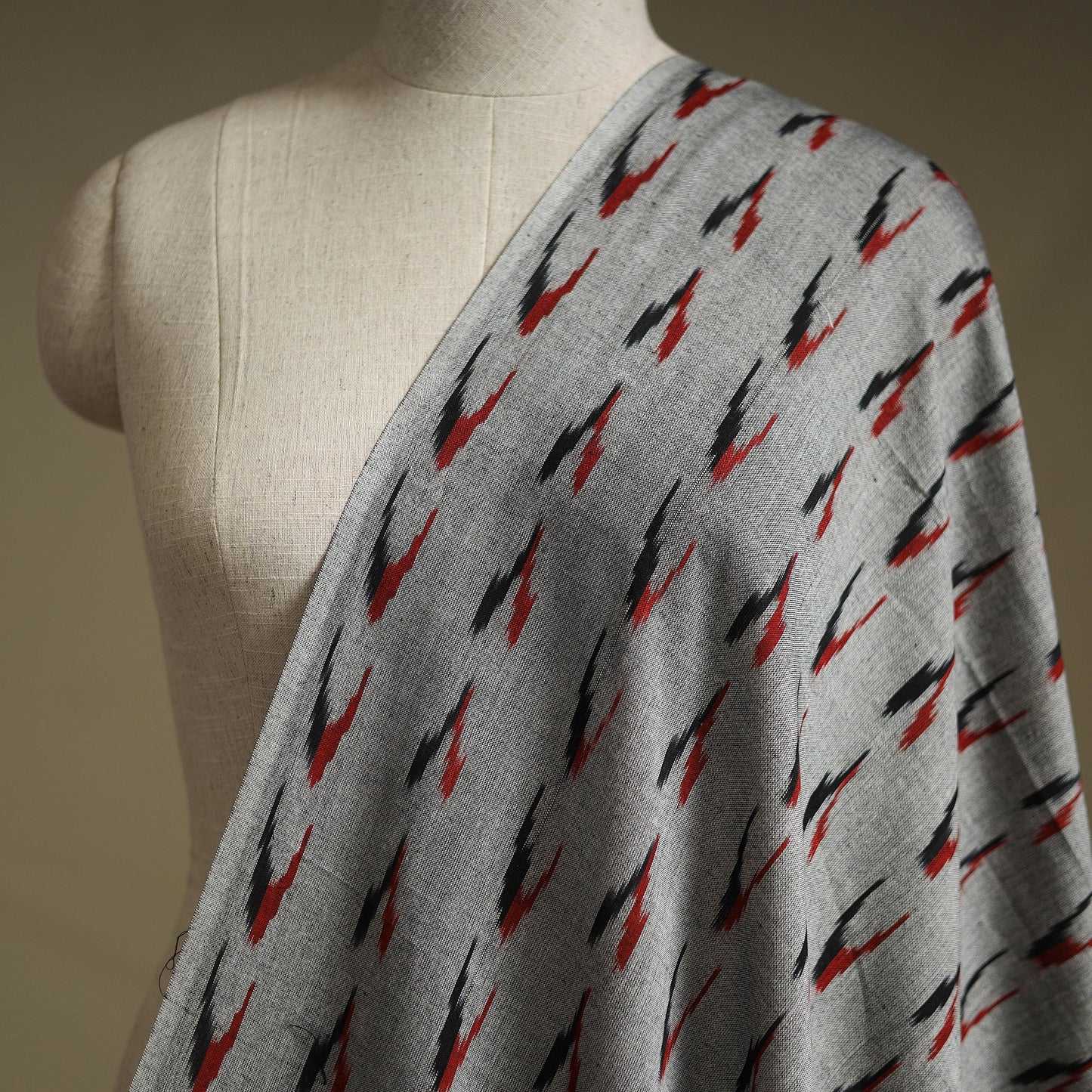 Pochampally ikat cotton fabric 02 - handcrafted