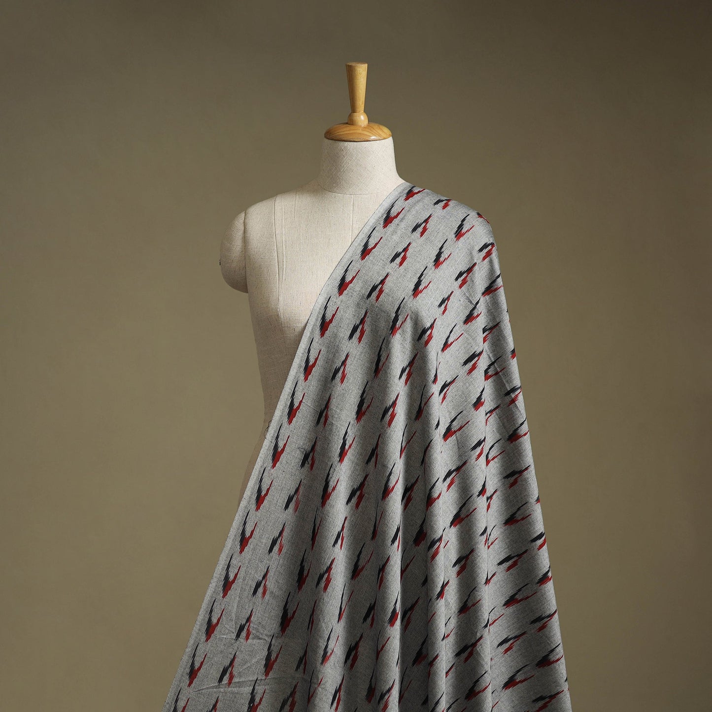 Pochampally ikat cotton fabric 02 - handcrafted