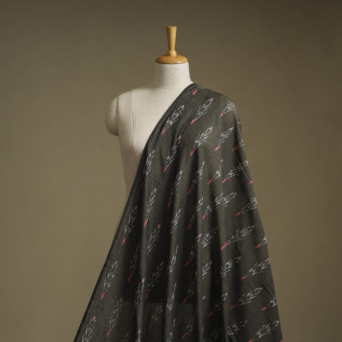 Pochampally ikat cotton fabric 07 - handcrafted