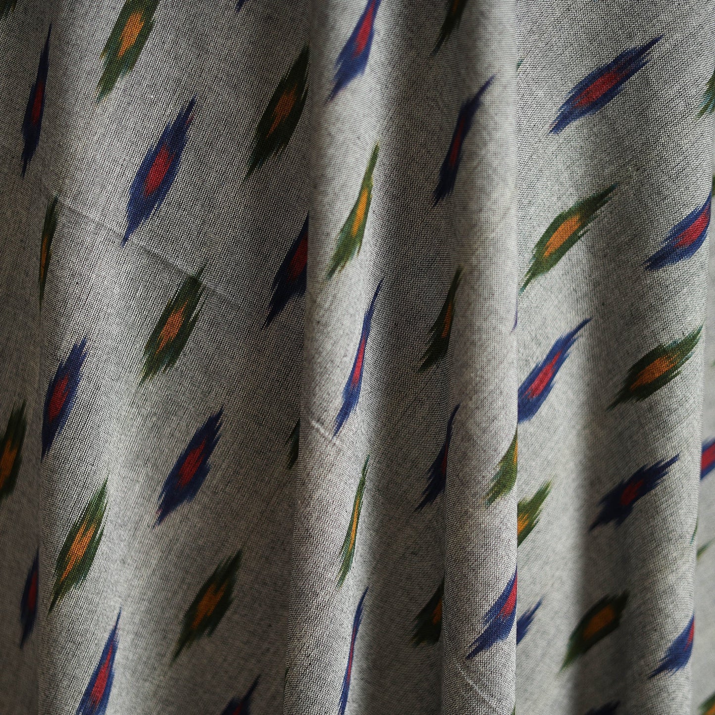Pochampally ikat cotton fabric 16 - handcrafted