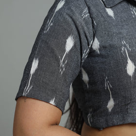 Buy Pochampally Ikat Cotton Stitched Blouse 21 