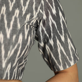 Buy Pochampally Ikat Cotton Stitched Blouse 