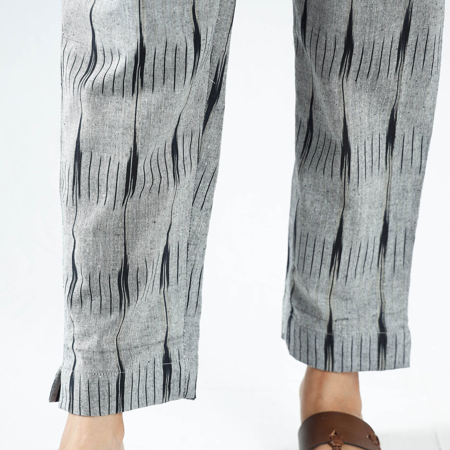 Pochampally Ikat Cotton Tapered Pant
