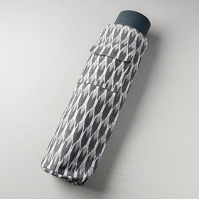 Grey Pochampally Ikat Cotton Yoga Mat Bag 