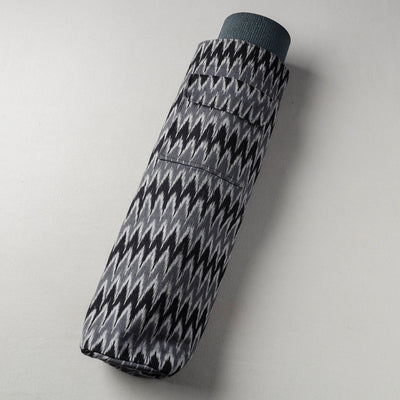 Grey Pochampally Ikat Cotton Yoga Mat Bag 